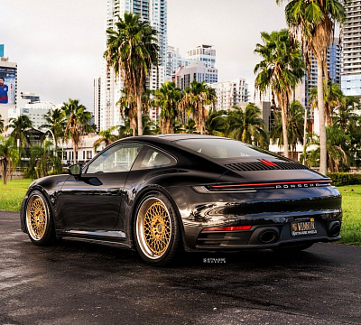 Фото дисков Strasse Wheels SC20 Track на Porsche 911 VIII