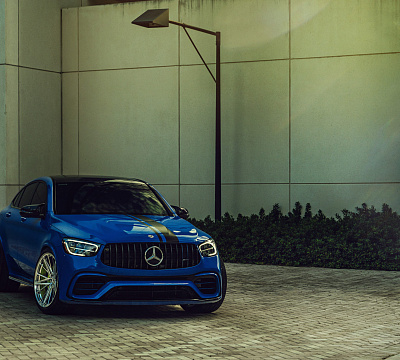 Фото дисков Vossen M-X6 на Mercedes-Benz GLC (X253, C253)