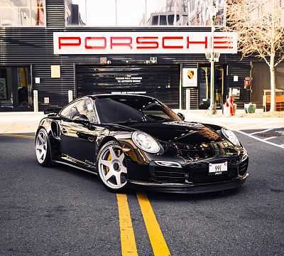 Фото дисков Brixton Forged RS01 на Porsche 911 VII