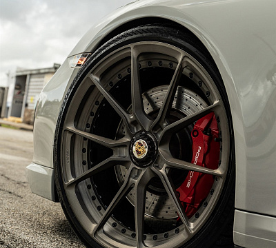 Фото дисков Anrky AN22 на Porsche 911 VII
