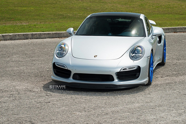 Фото дисков Strasse Wheels SV1 Deep Concave Monoblock Другой цвет на Porsche 911 VII