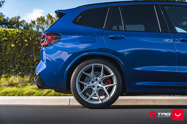 Фото дисков Vossen HF-5 Серебро на BMW X3/X3 M (G01/F97)