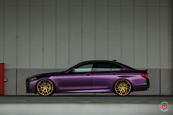 Фото дисков Vossen CG-209T Глянцевое золото на BMW 5/M5 (F10)