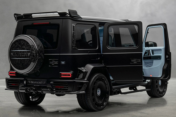 Фото дисков Mansory FD.15 Черный глянец на Mercedes-Benz G-Class III