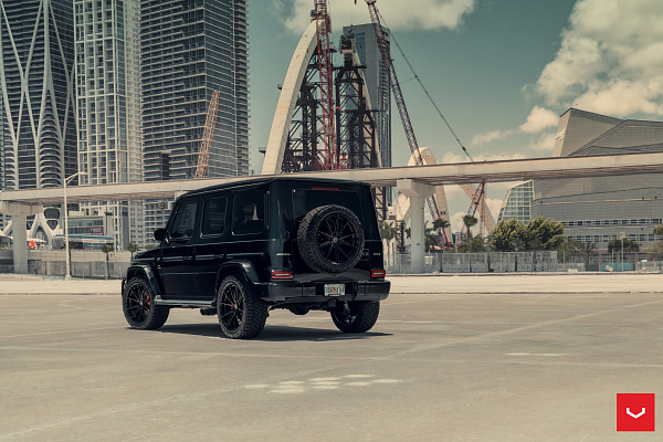 Фото дисков Vossen HFX-2 (5-Lug) Черный глянец на Mercedes-Benz G-Class III