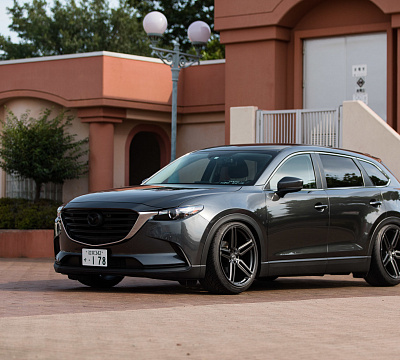 Фото дисков Vossen HF-1 на Mazda CX-9 II