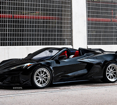 Фото дисков AL13 R10 на Chevrolet Corvette C8