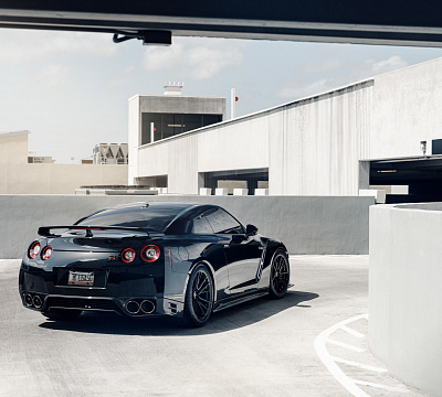 Фото дисков Vossen M-X4T на Nissan GT-R