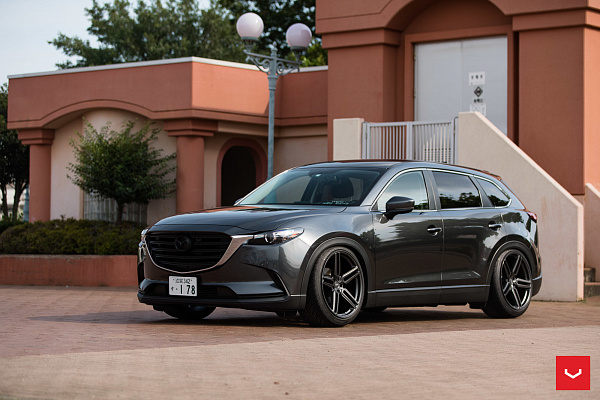 Фото дисков Vossen HF-1 Сатиновый графит на Mazda CX-9 II