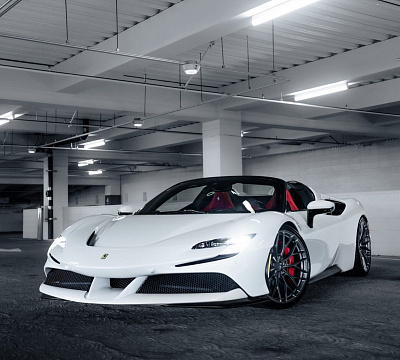 Фото дисков Anrky AN10 на Ferrari SF90