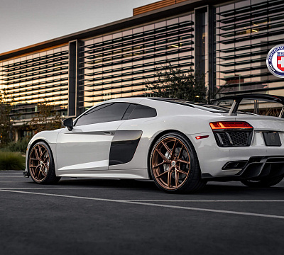 Фото дисков HRE P101SC на Audi R8 (4S)