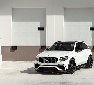 Фото дисков Vossen HF-3 на Mercedes-Benz GLC (X253, C253)