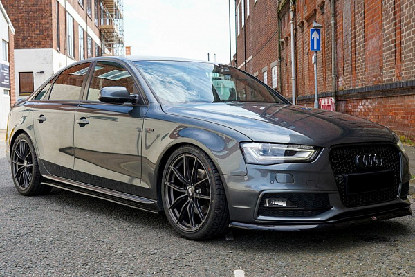 Фото дисков Bola FLC Глянцевый графит на Audi A/S/RS 4 (B8)
