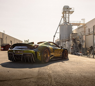 Фото дисков Brixton Forged R11-RS на Ferrari 458