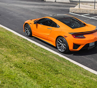 Фото дисков HRE P101SC на Acura NSX II