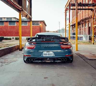 Фото дисков Strasse Wheels SM5RT Deep Concave Duoblock на Porsche 911 VII