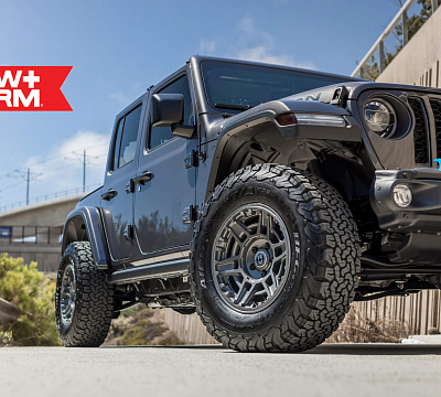 Фото дисков HRE FT1 на Jeep Wrangler IV (JL)