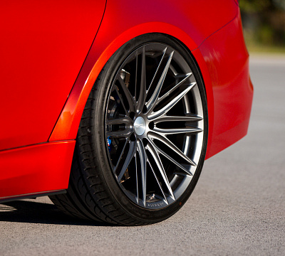 Фото дисков Vossen VFS-4 на BMW 3/M3 (F3x/F80)