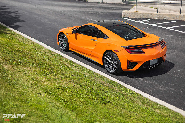 Фото дисков HRE P101SC Сатиновый графит на Acura NSX II