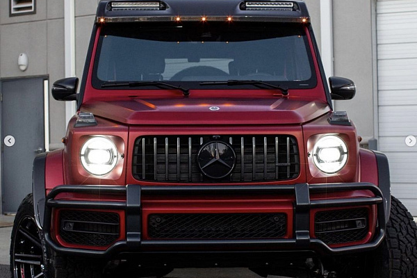 Фото дисков 4PLAY 4P08 Черный глянец на Mercedes-Benz G-Class III