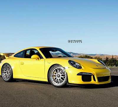 Фото дисков Strasse Wheels SV10M Deep Concave FS на Porsche 911 VII