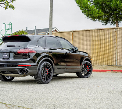 Фото дисков Vossen HF-3 на Porsche Cayenne II