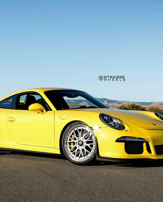 Фото дисков SV10M Deep Concave FS Глянцевый лак на Porsche 911 VII