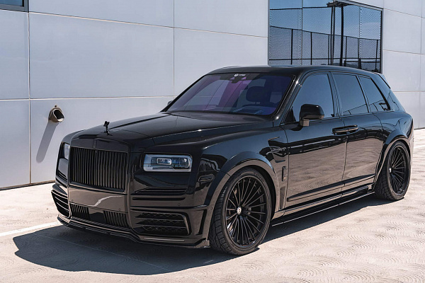 Фото дисков HRE S209H Черный сатин на Rolls-Royce Cullinan