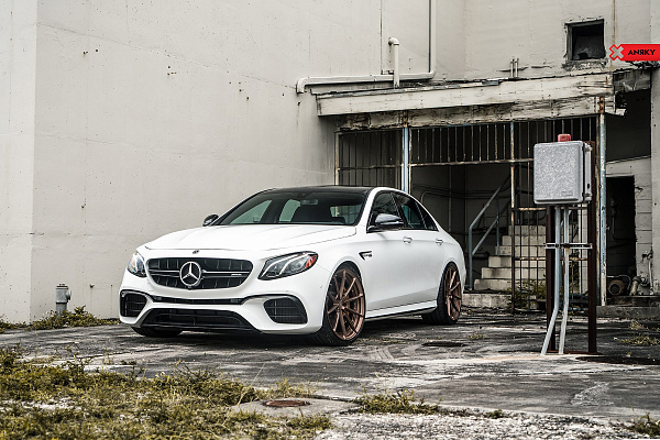 Фото дисков Anrky AN28 Сатиновая бронза на Mercedes-Benz E-Class (W213, S213, C238)