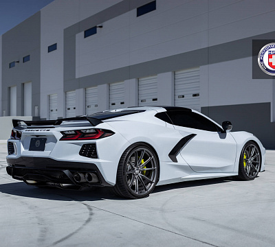 Фото дисков HRE P104SC на Chevrolet Corvette C8