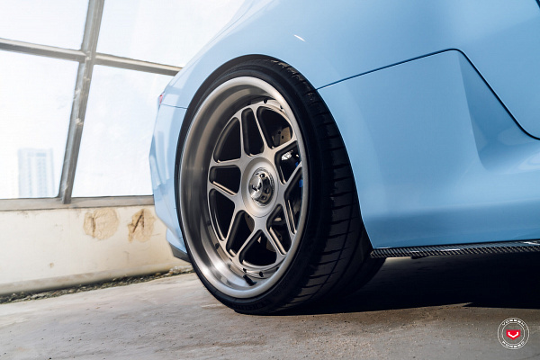 Фото дисков Vossen GEN-02 (3-piece) Сатиновый тонированный лак на BMW 2/M2 (G42/G87)