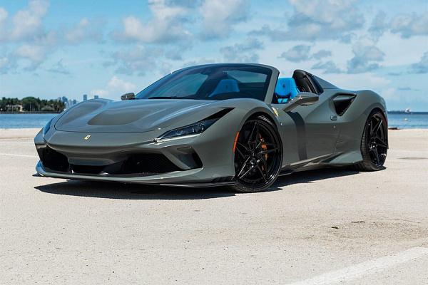 Фото дисков Anrky S3-X3 Черный глянец на Ferrari F8