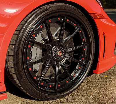 Фото дисков Strasse Wheels SV10 Deep Concave Duoblock на Porsche 911 VIII