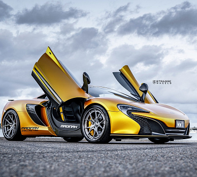 Фото дисков Strasse Wheels SM5R Deep Concave FS на McLaren 650S