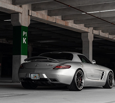 Фото дисков Anrky AN34 на Mercedes-Benz SLS AMG