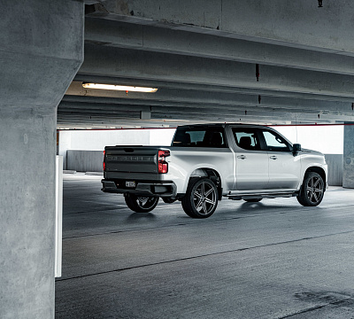 Фото дисков Vossen HF6-2 на Chevrolet Silverado IV
