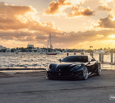 Фото дисков NOVITEC NF11 на Ferrari 812