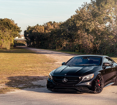 Фото дисков Vossen M-X3 на Mercedes-Benz S-Class (W222, C217)