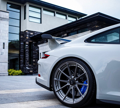 Фото дисков Anrky AN22 на Porsche 911 VII