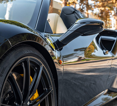 Фото дисков HRE P104SC на Ferrari 488