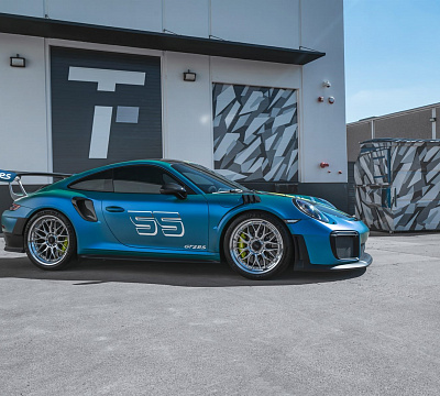 Фото дисков Anrky RS1 на Porsche 911 VII