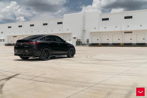 Фото дисков Vossen HF-7 Черный глянец на Mercedes-Benz GLE II