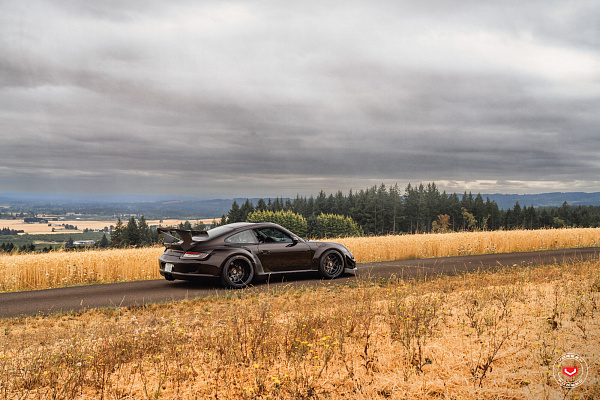 Фото дисков Vossen GEN-02 (3-piece) Черный сатин на Porsche 911 VI