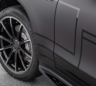 Фото дисков BRABUS Monoblock Z (Platinum Edition) на Mercedes-Benz EQC