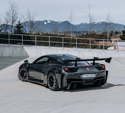 Фото дисков Brixton Forged PF7 Aerotech на Ferrari 458