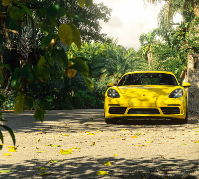 Фото дисков Vossen CG-210 на Porsche Cayman III
