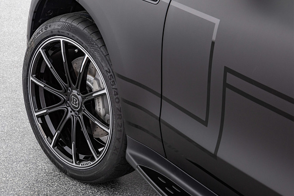 Фото дисков BRABUS Monoblock Z (Platinum Edition) Черный глянец на Mercedes-Benz EQC