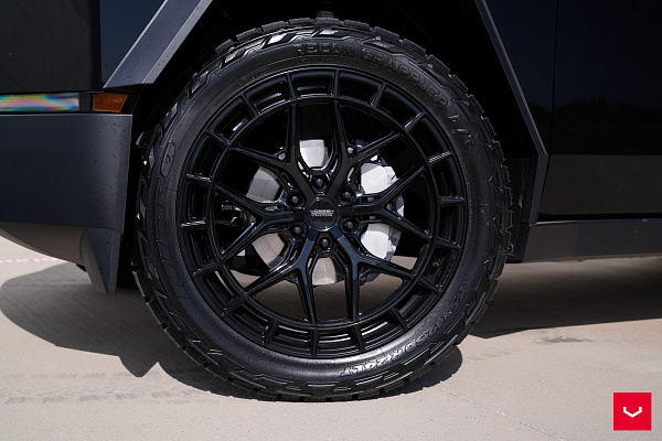Фото дисков Vossen HFX-1 (6-Lug) Черный глянец на Tesla Cybertruck