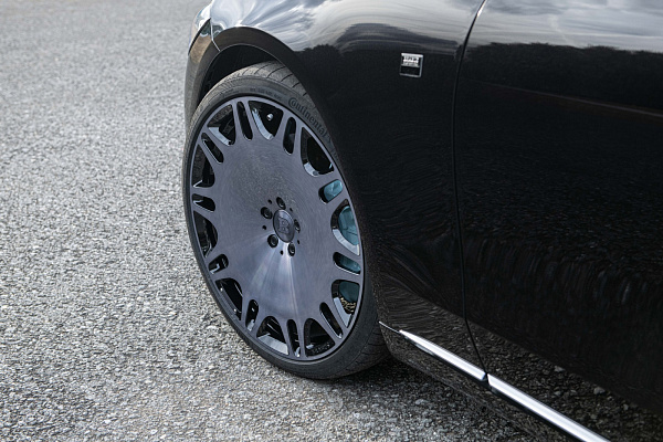 Фото дисков BRABUS Monoblock M (Platinum Edition) Черный глянец на Mercedes-Benz S-Class (W223)