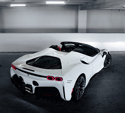 Фото дисков Anrky AN10 на Ferrari SF90